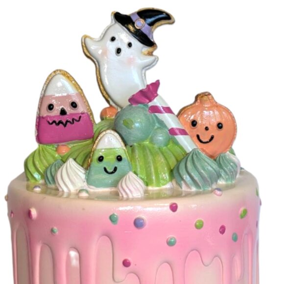 NWT Halloween Cake Tabletop Decor by Sweet Treats - Picture 2 of 9